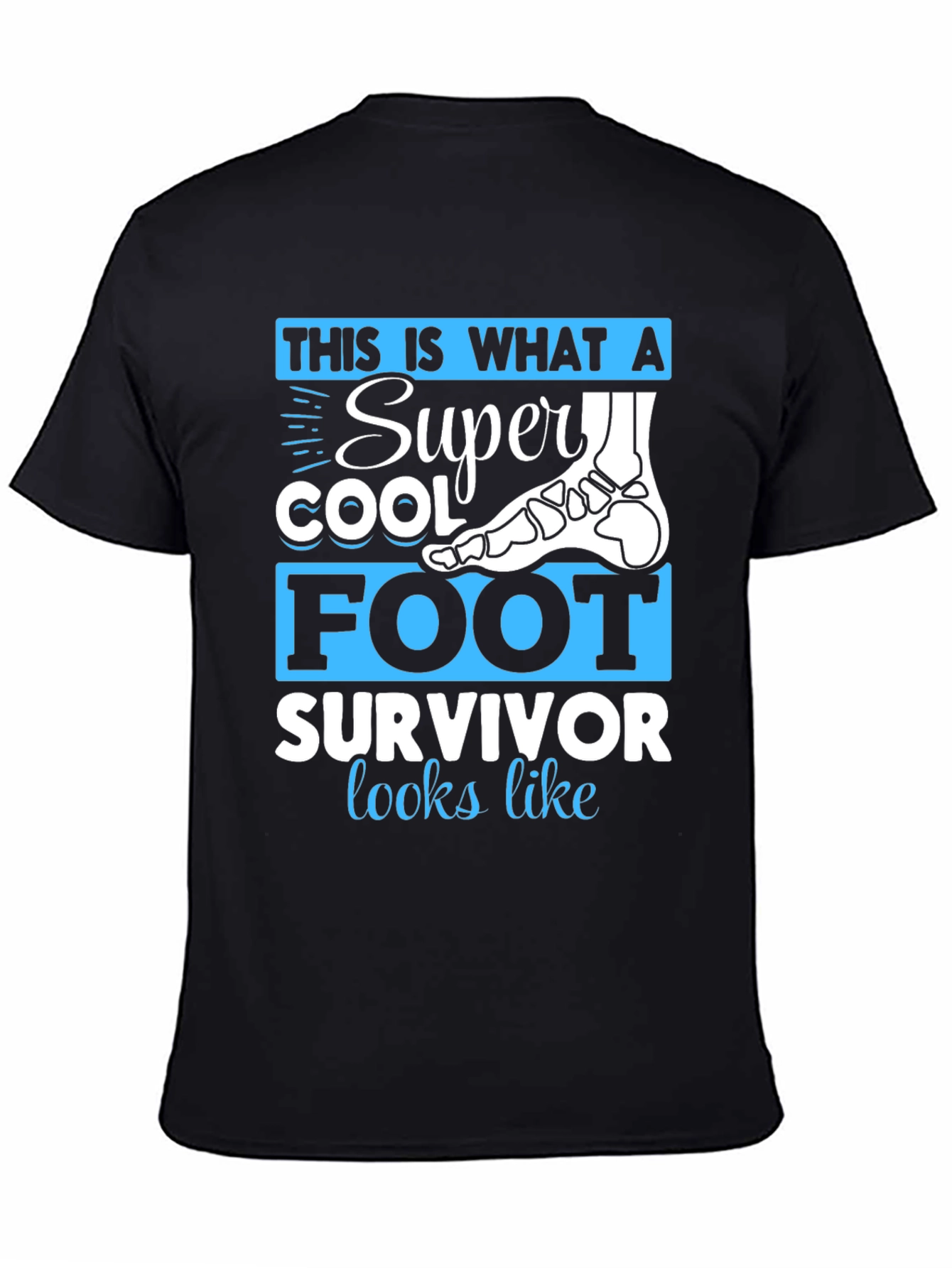 Super Cool Foot Survivor T-Shirt