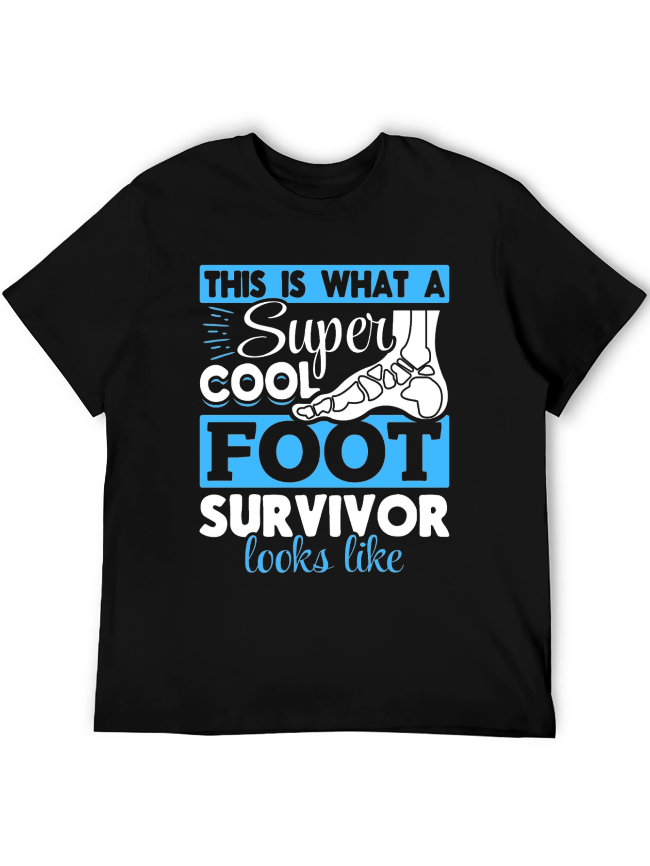 Super Cool Foot Survivor T-Shirt