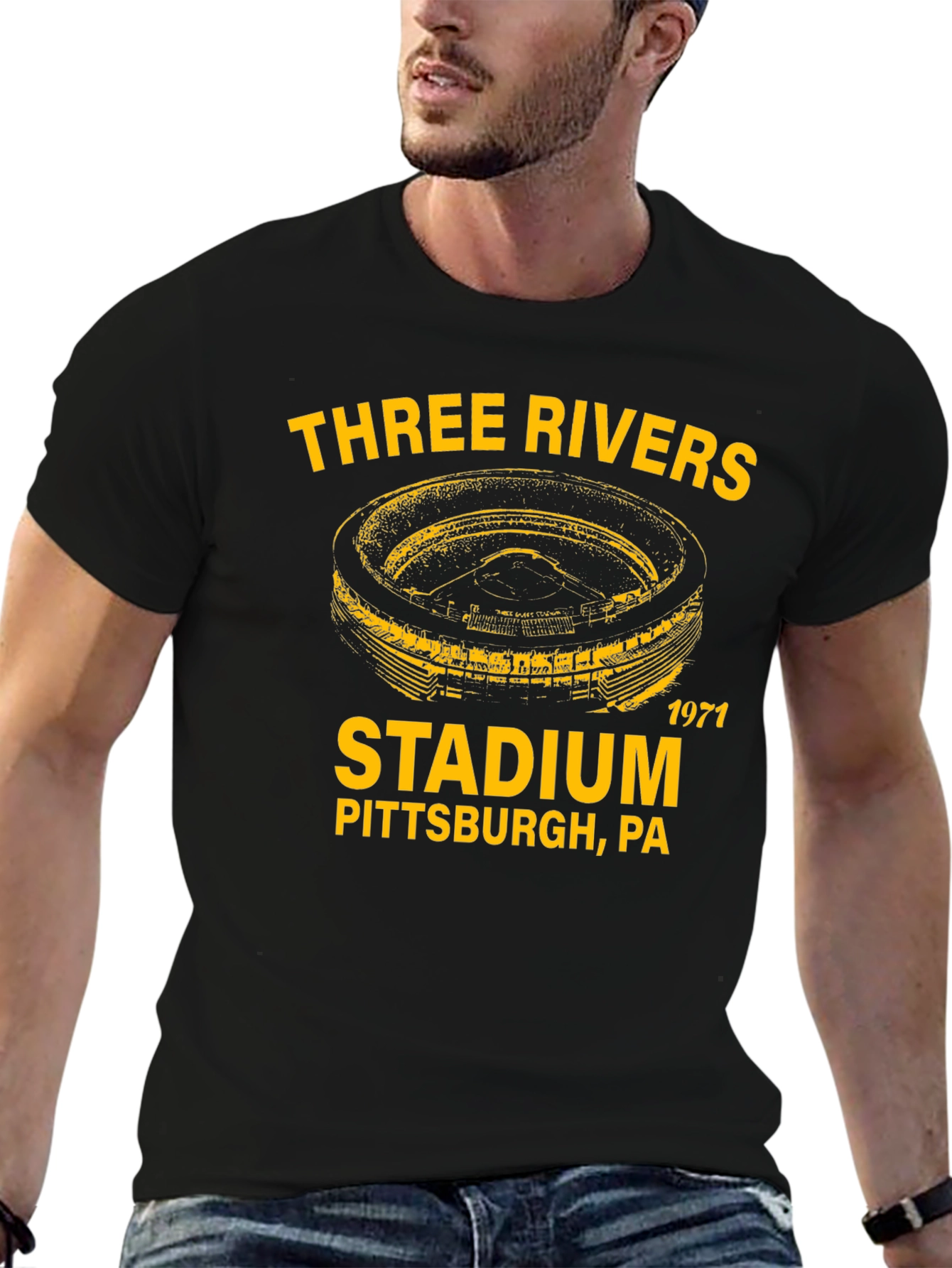 Three Rivers Stadium Pittsburgh PA T-Shirt