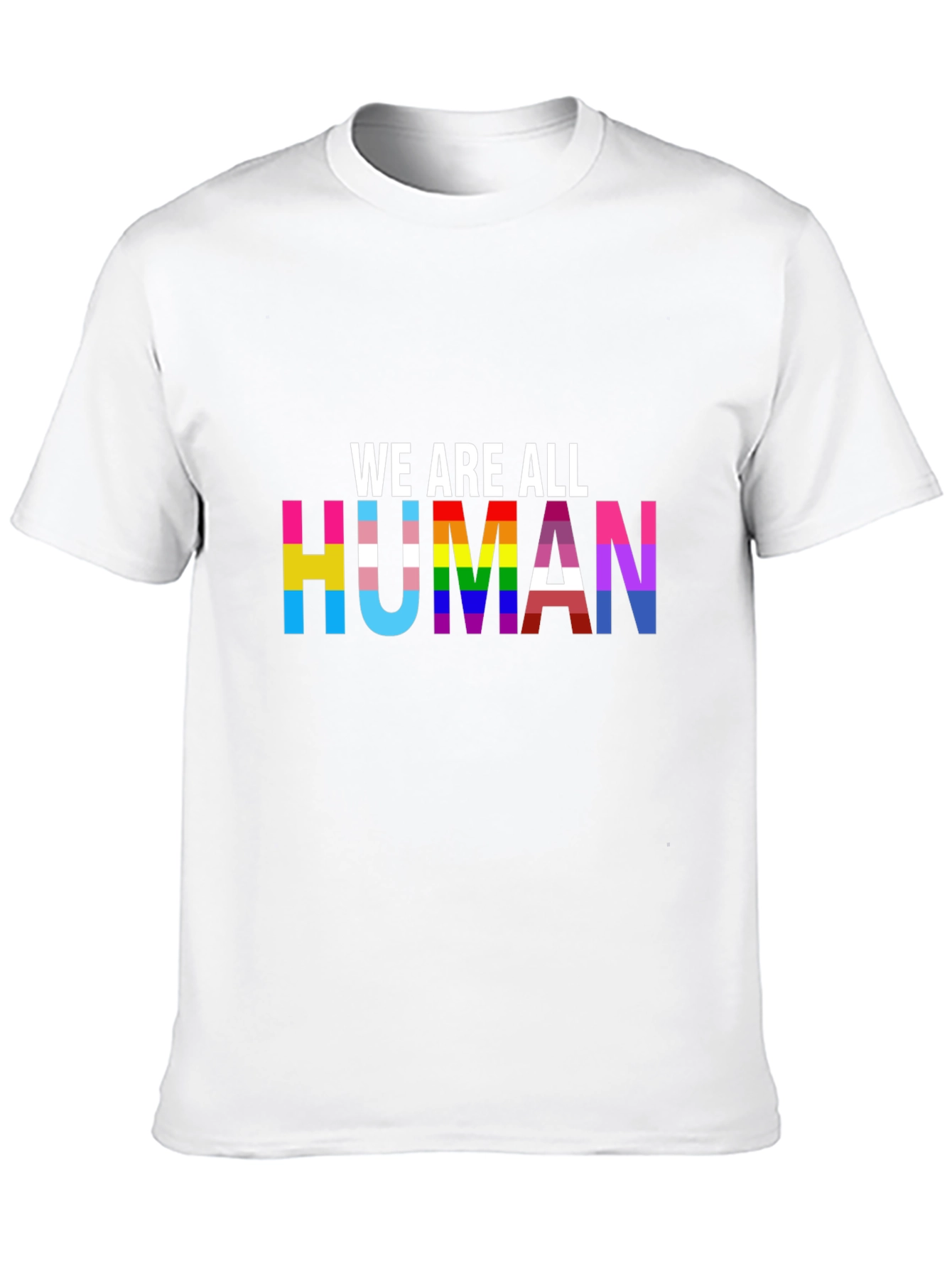 We Are All Human Pride T-Shirt