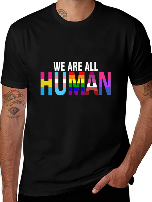 We Are All Human Pride T-Shirt
