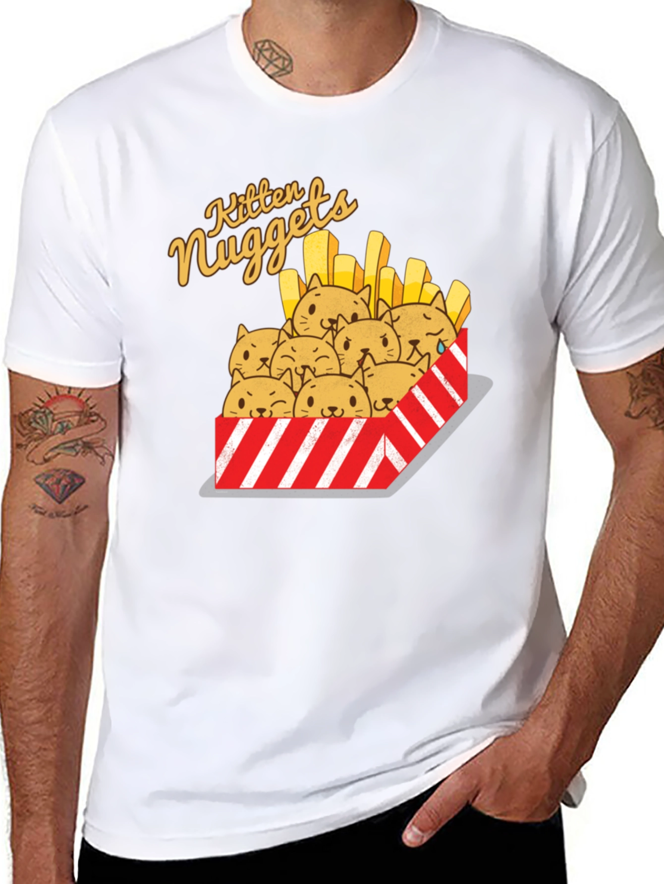 Kitten Nuggets Graphic T-Shirt