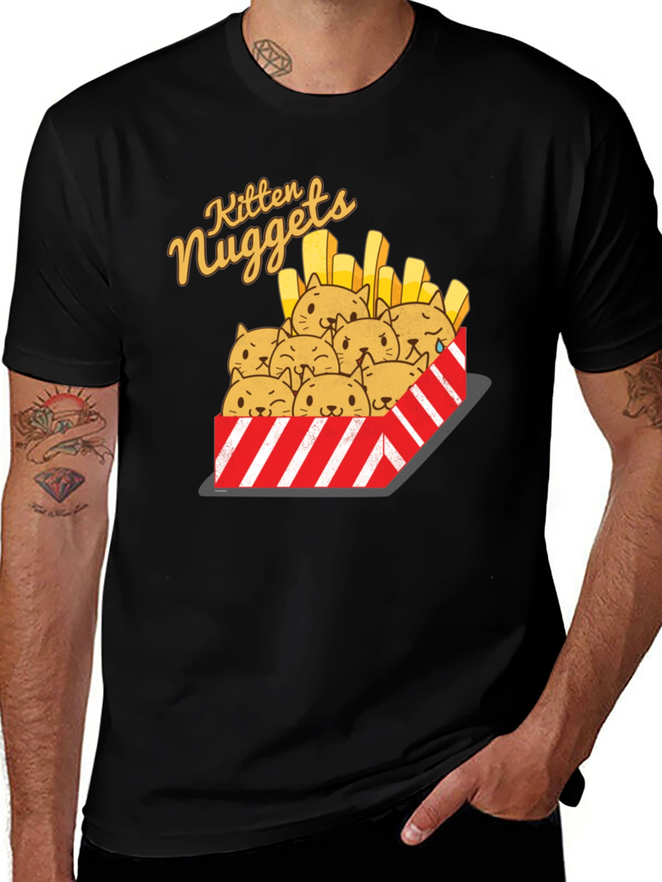 Kitten Nuggets Graphic T-Shirt