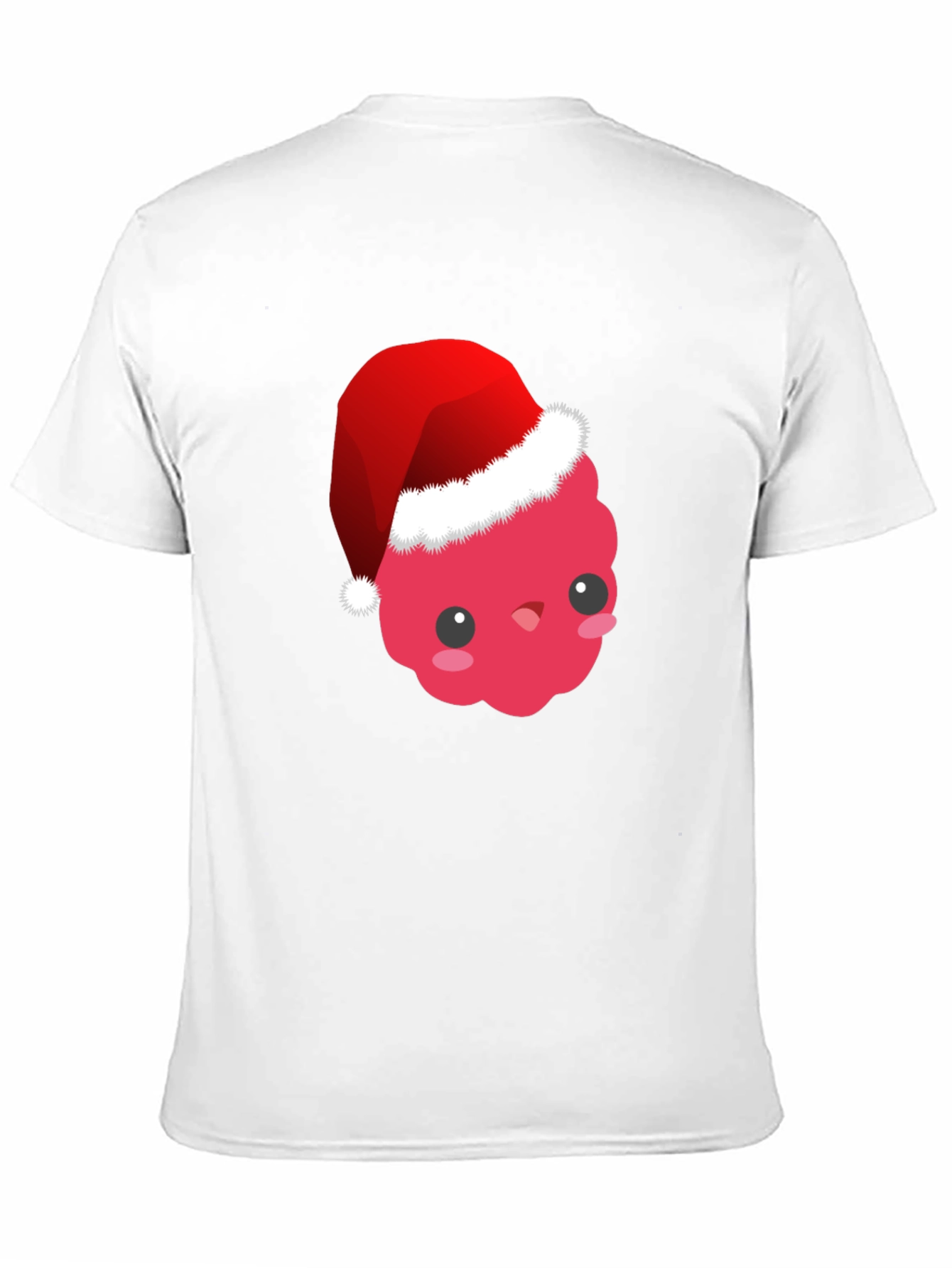 Cute Raspberry Santa Hat T-Shirt