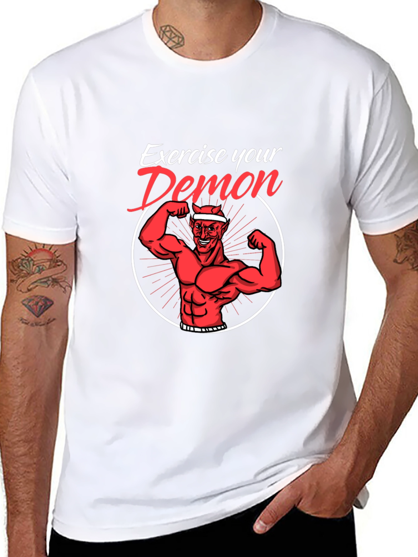Exercise Your Demon Graphic Tee