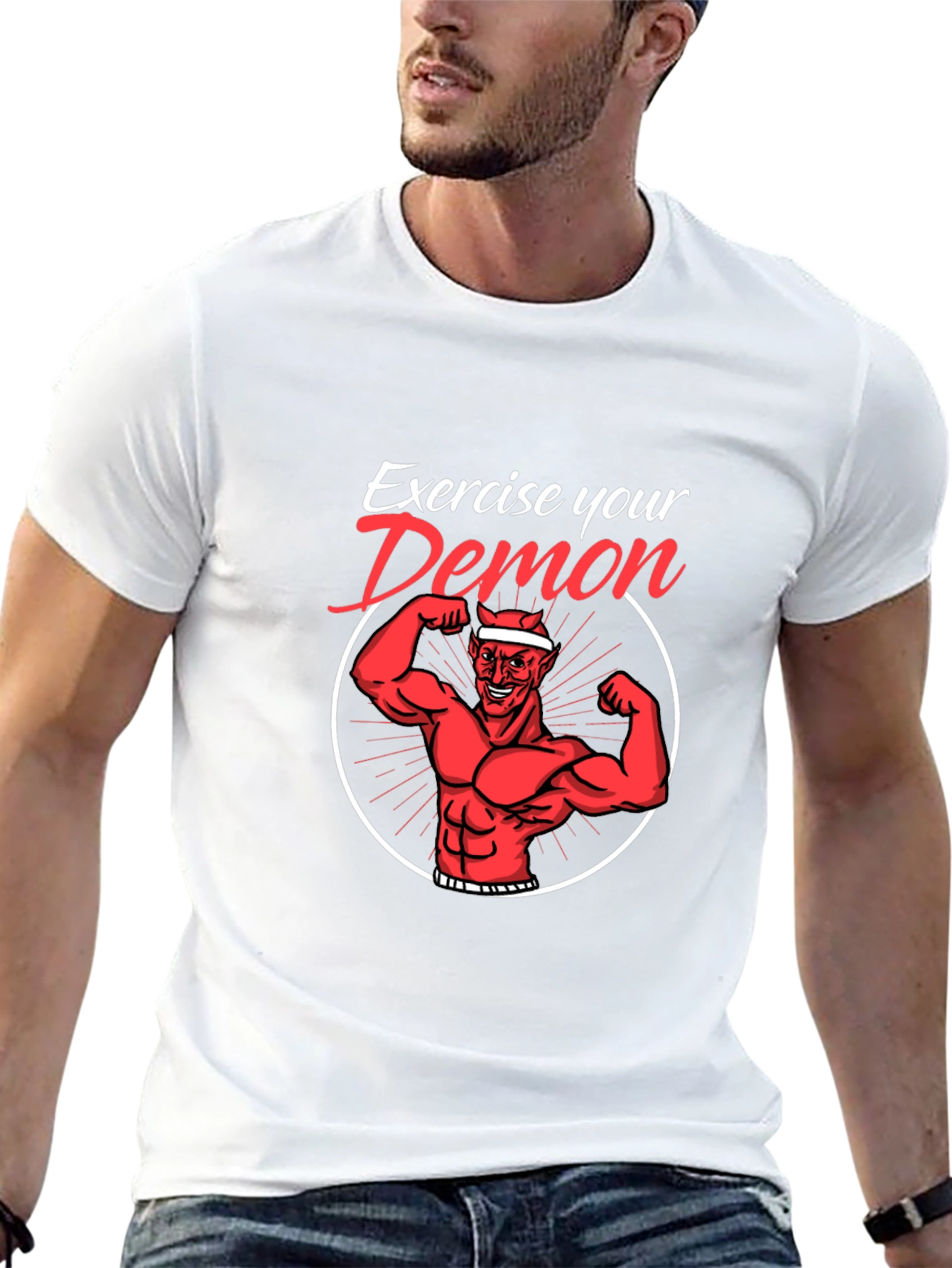 Exercise Your Demon Graphic Tee