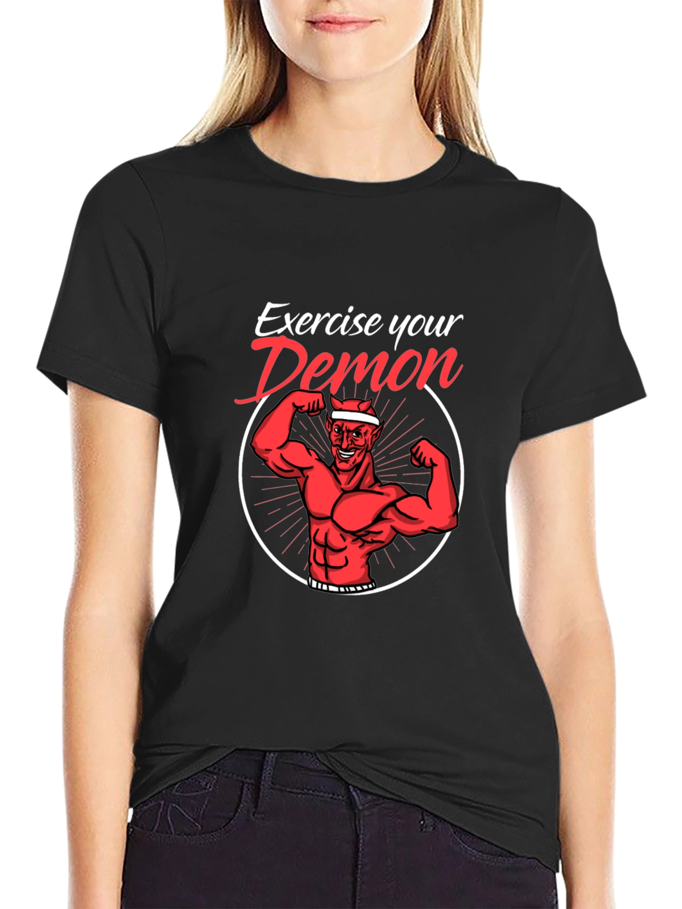 Exercise Your Demon Graphic Tee