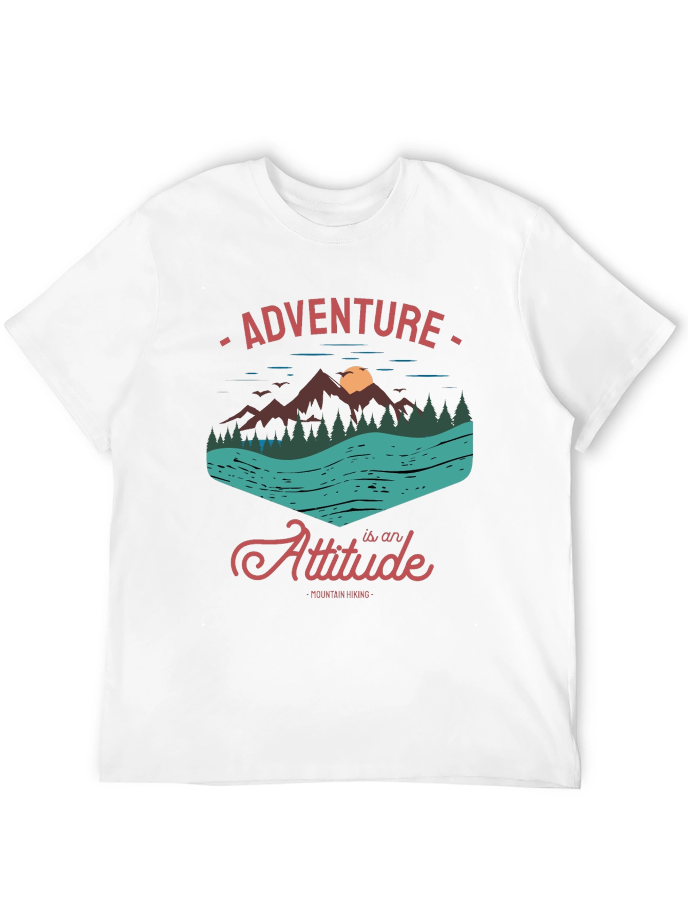 Adventure Attitude Mountain Hiking T-Shirt