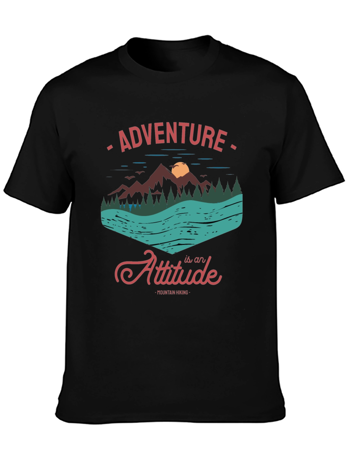 Adventure Attitude Mountain Hiking T-Shirt