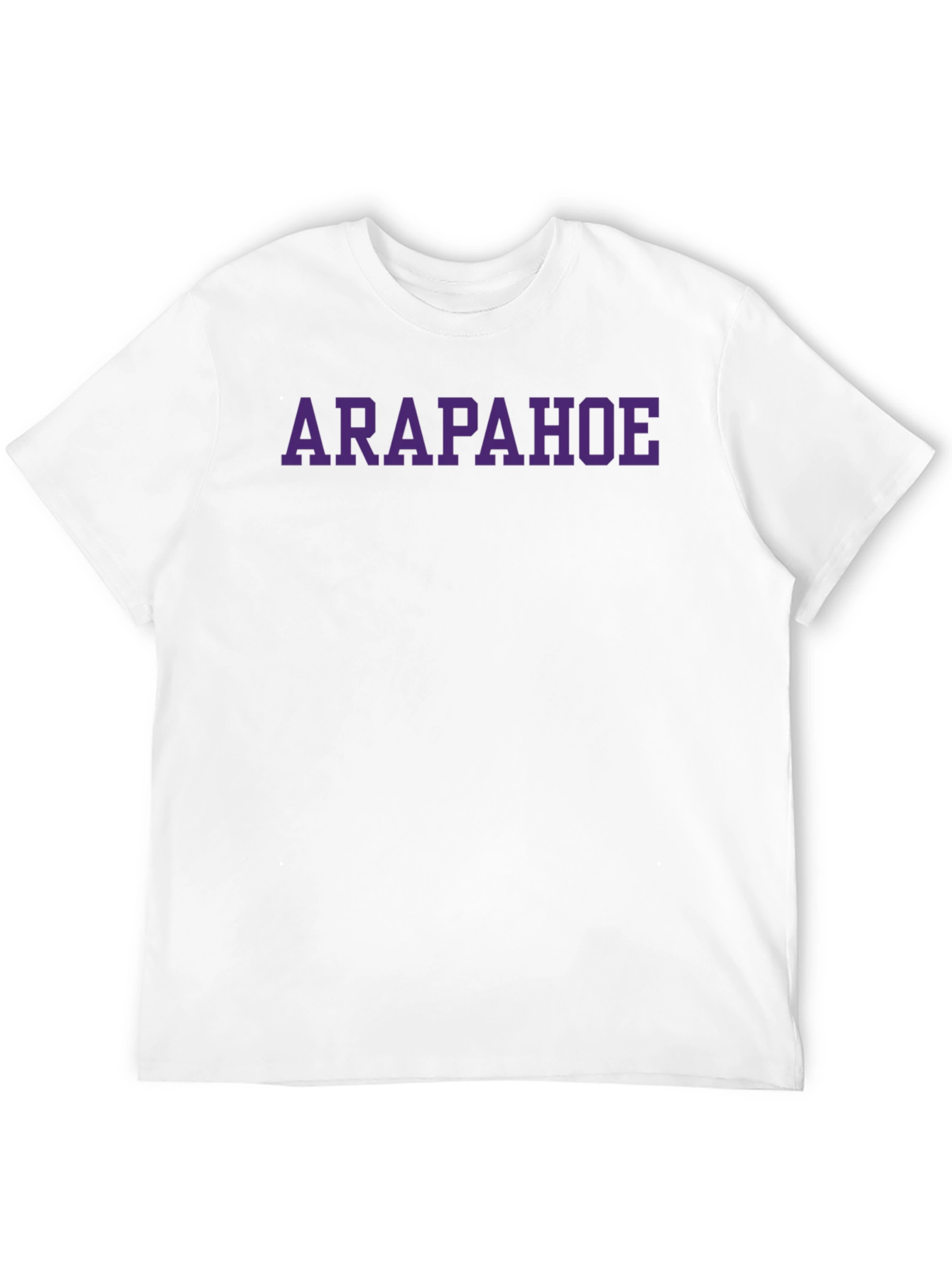 Arapahoe T-Shirt - Black Crew Neck Short Sleeve