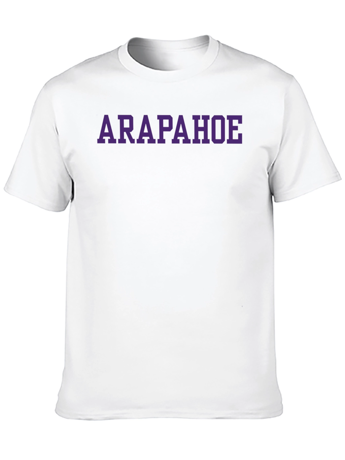 Arapahoe T-Shirt - Black Crew Neck Short Sleeve