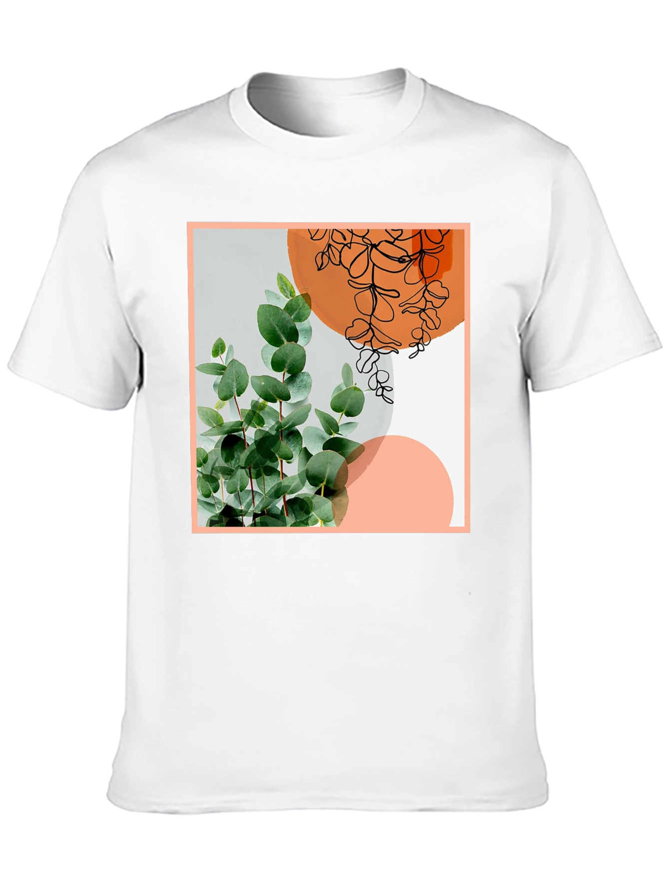 Botanical Graphic Tee - Stylish Comfort