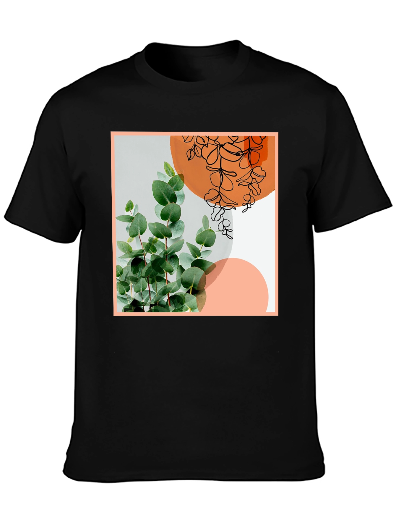 Botanical Graphic Tee - Stylish Comfort