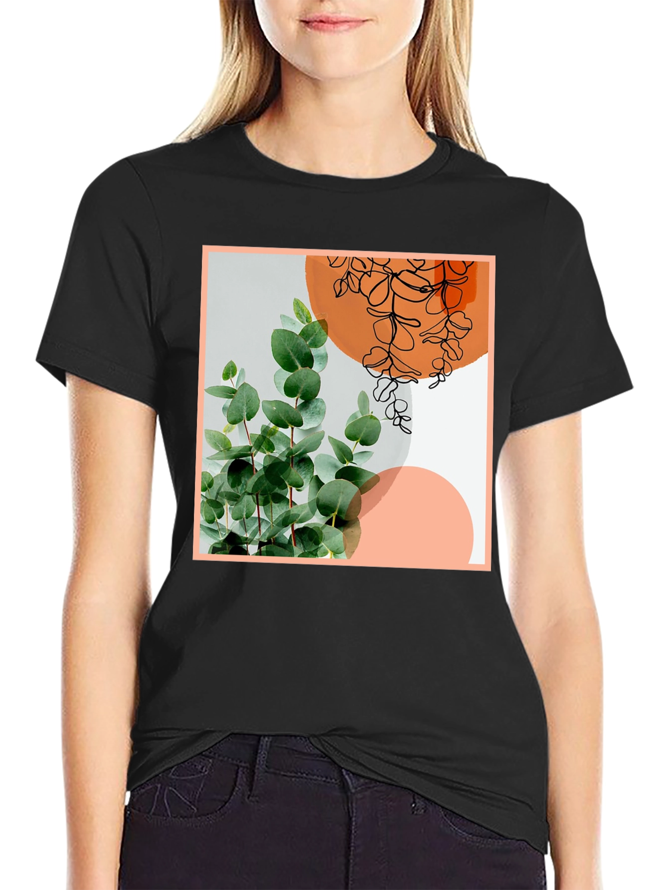 Botanical Graphic Tee - Stylish Comfort