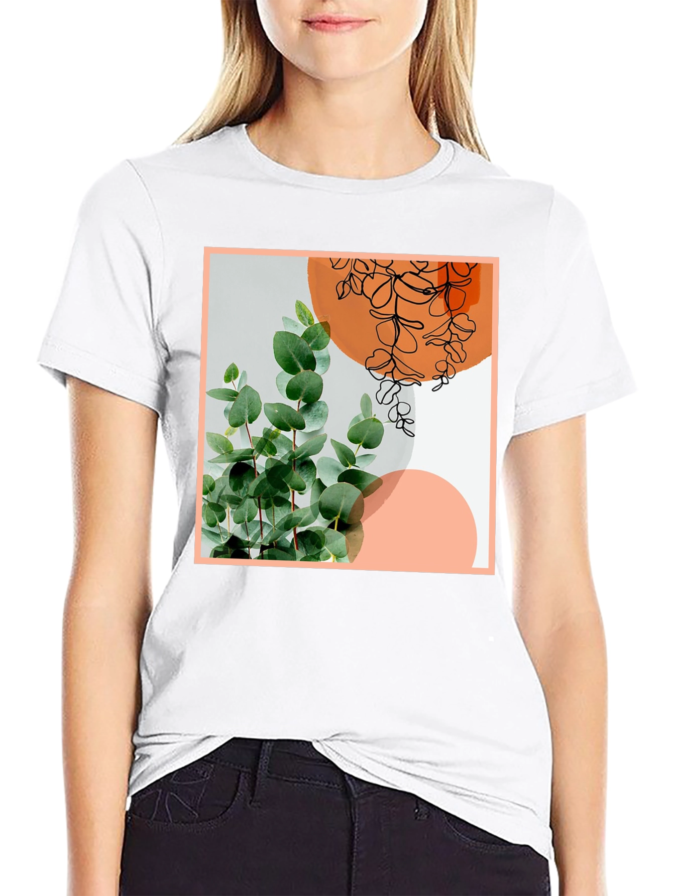 Botanical Graphic Tee - Stylish Comfort