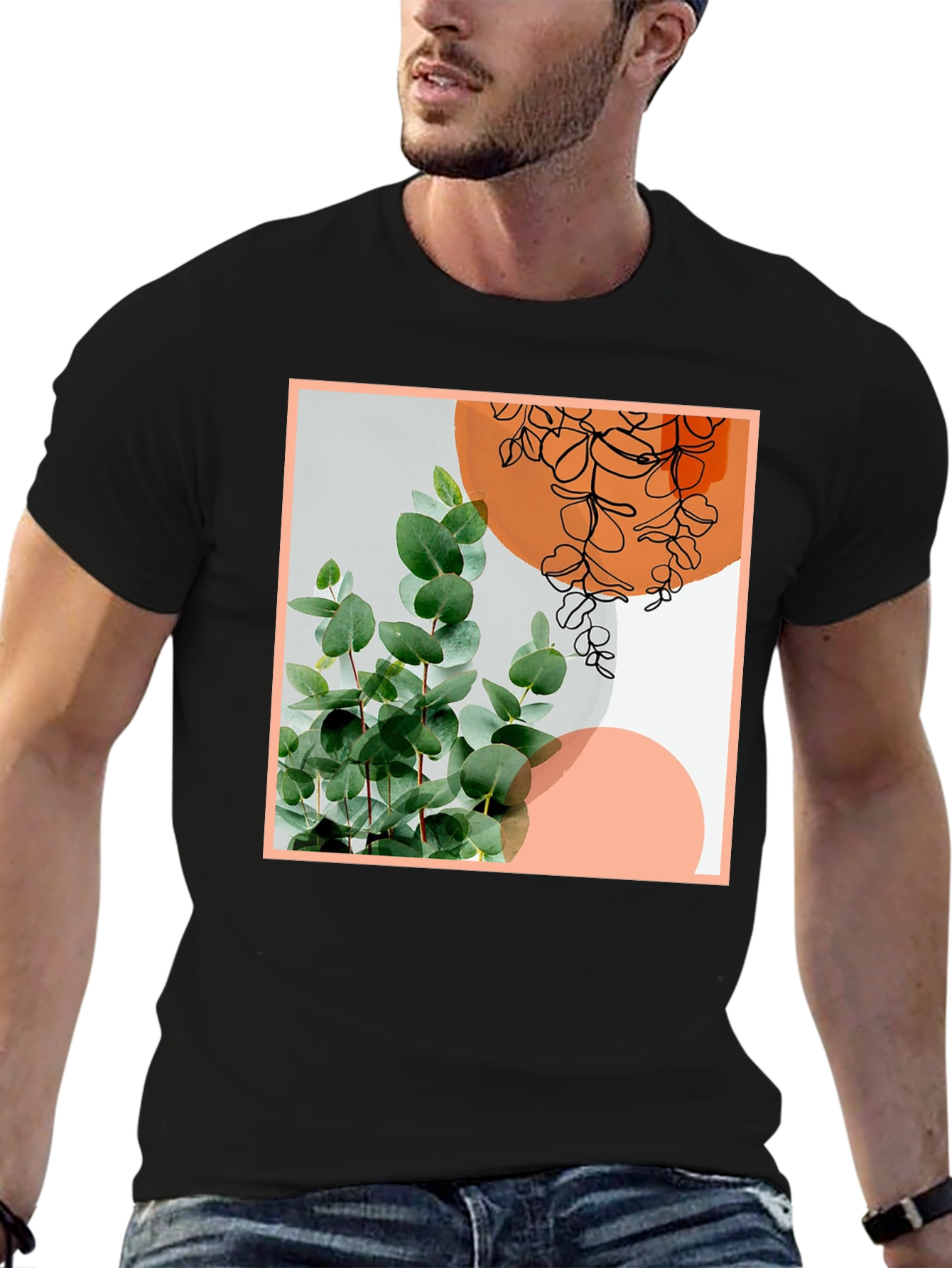 Botanical Graphic Tee - Stylish Comfort