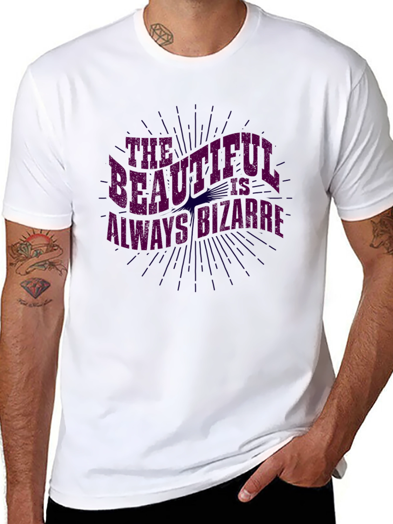 The Beautiful is Always Bizarre Graphic Tee