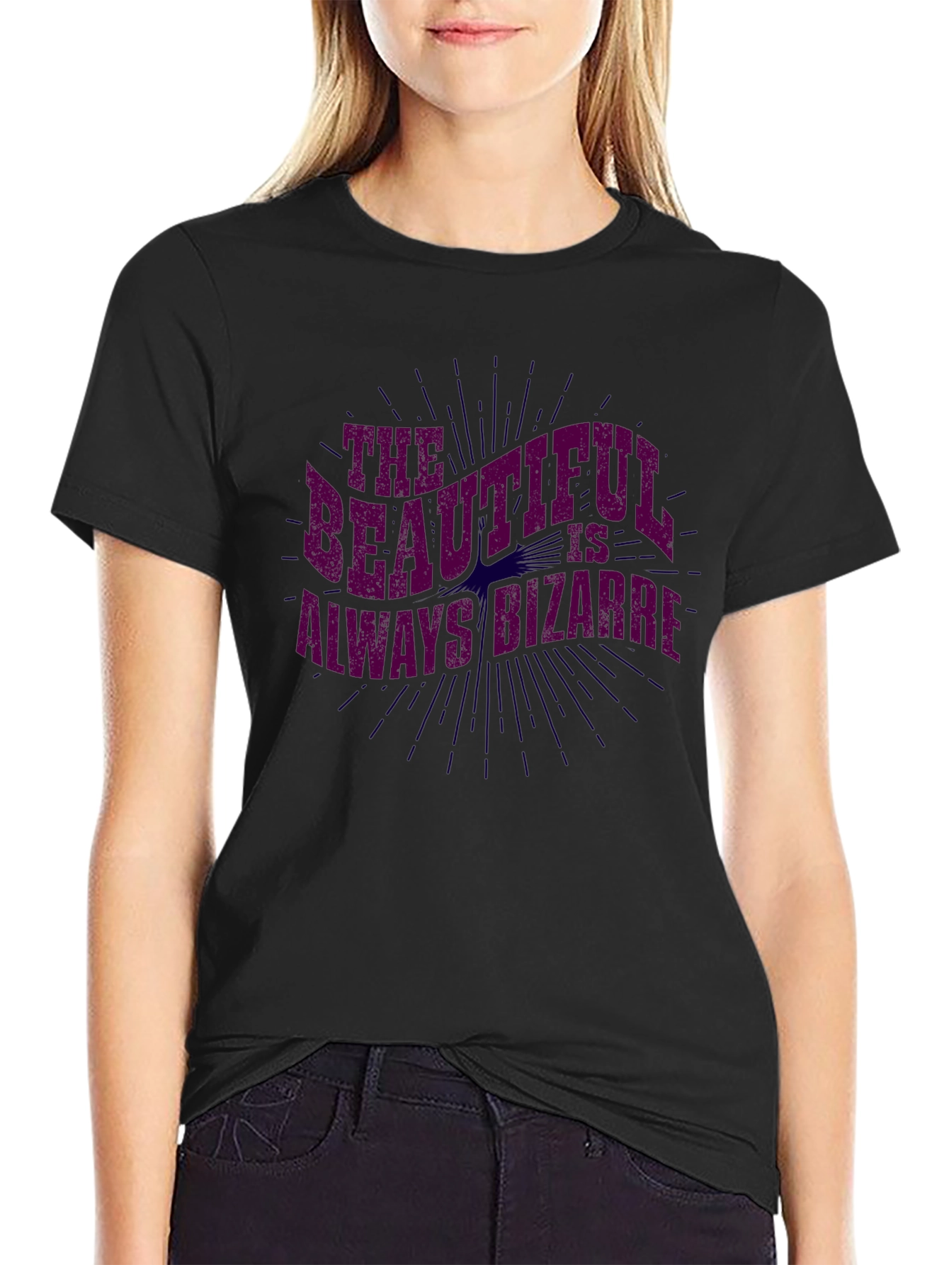 The Beautiful is Always Bizarre Graphic Tee
