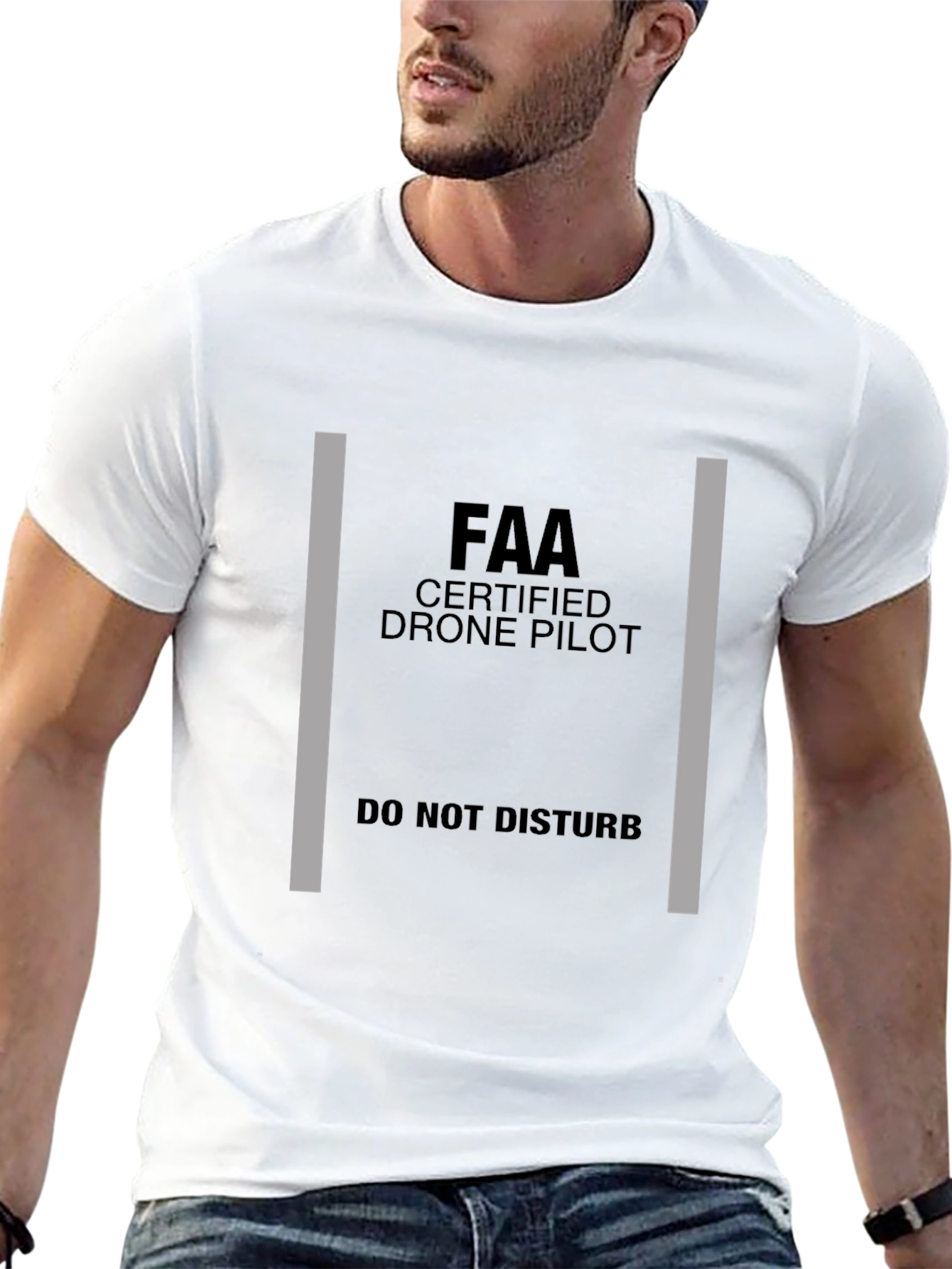 FAA Certified Drone Pilot - Do Not Disturb T-Shirt