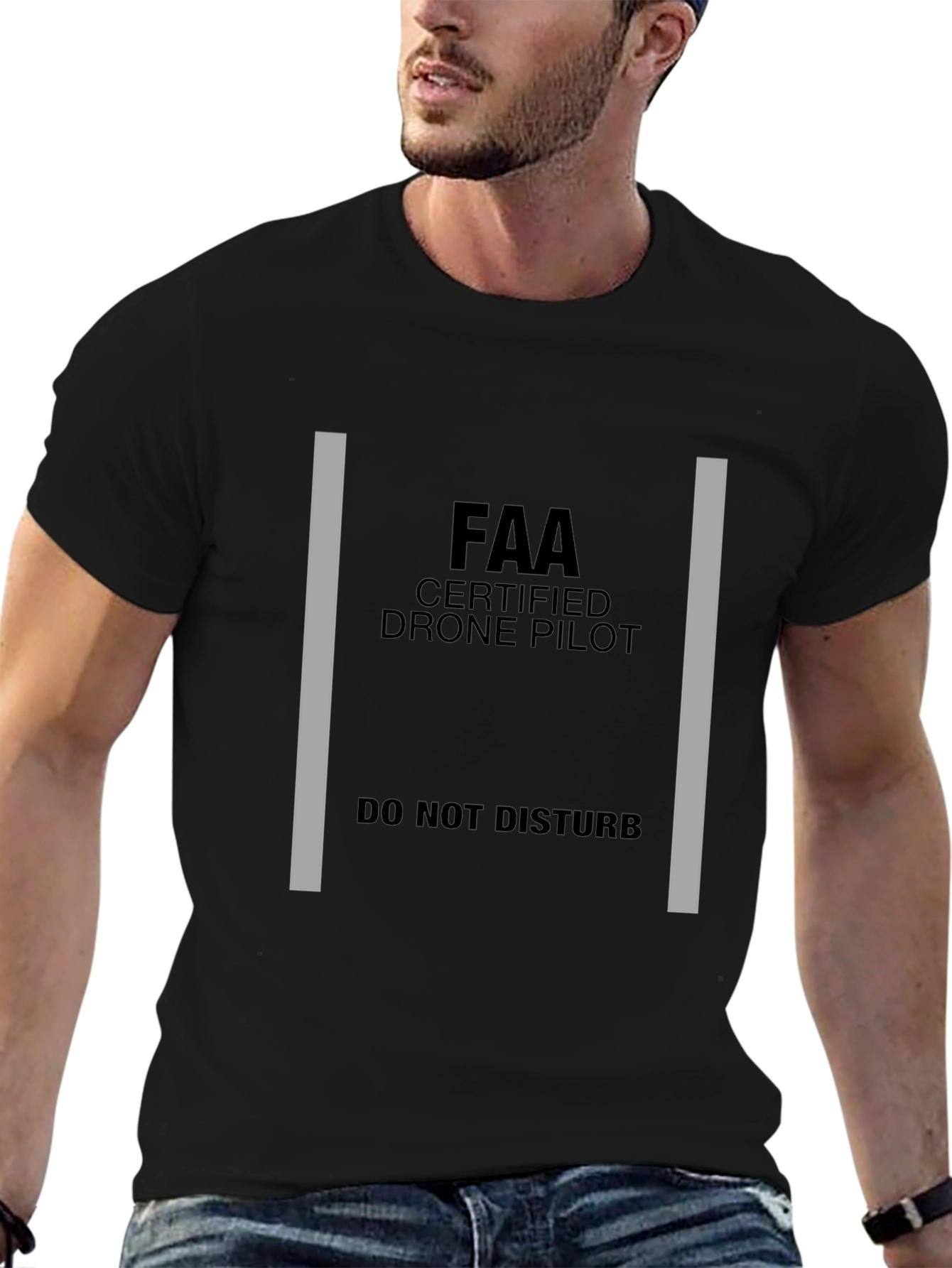 FAA Certified Drone Pilot - Do Not Disturb T-Shirt