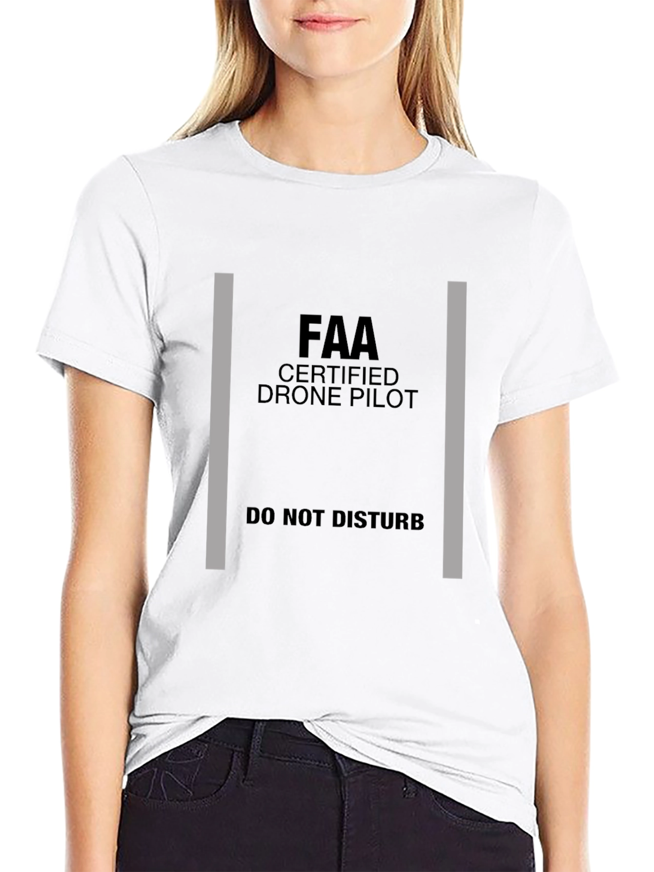 FAA Certified Drone Pilot - Do Not Disturb T-Shirt