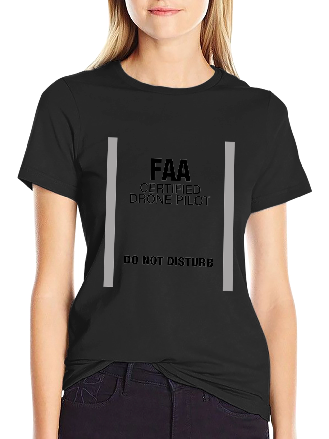 FAA Certified Drone Pilot - Do Not Disturb T-Shirt