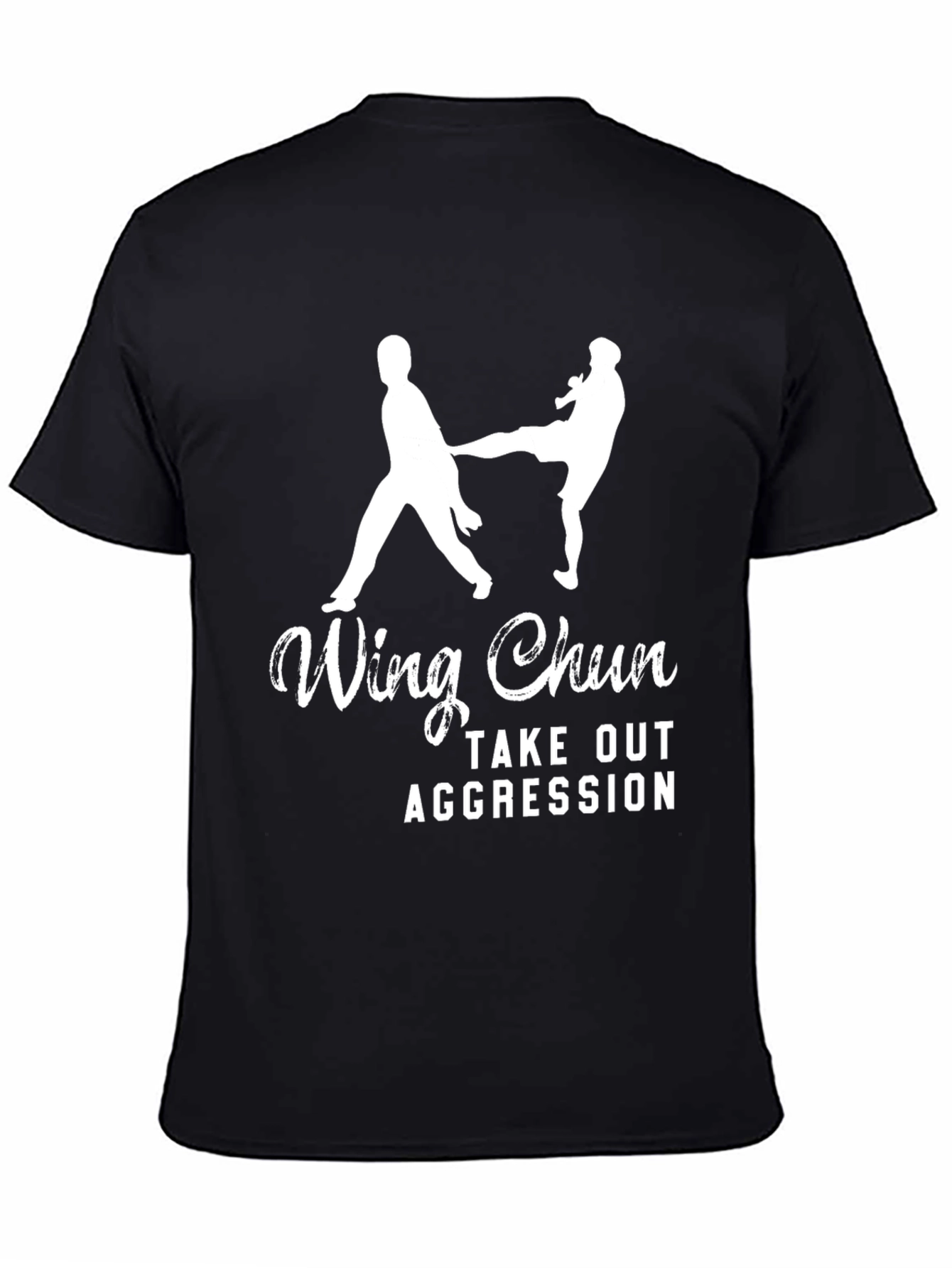 Wing Chun Take Out Aggression Graphic T-Shirt