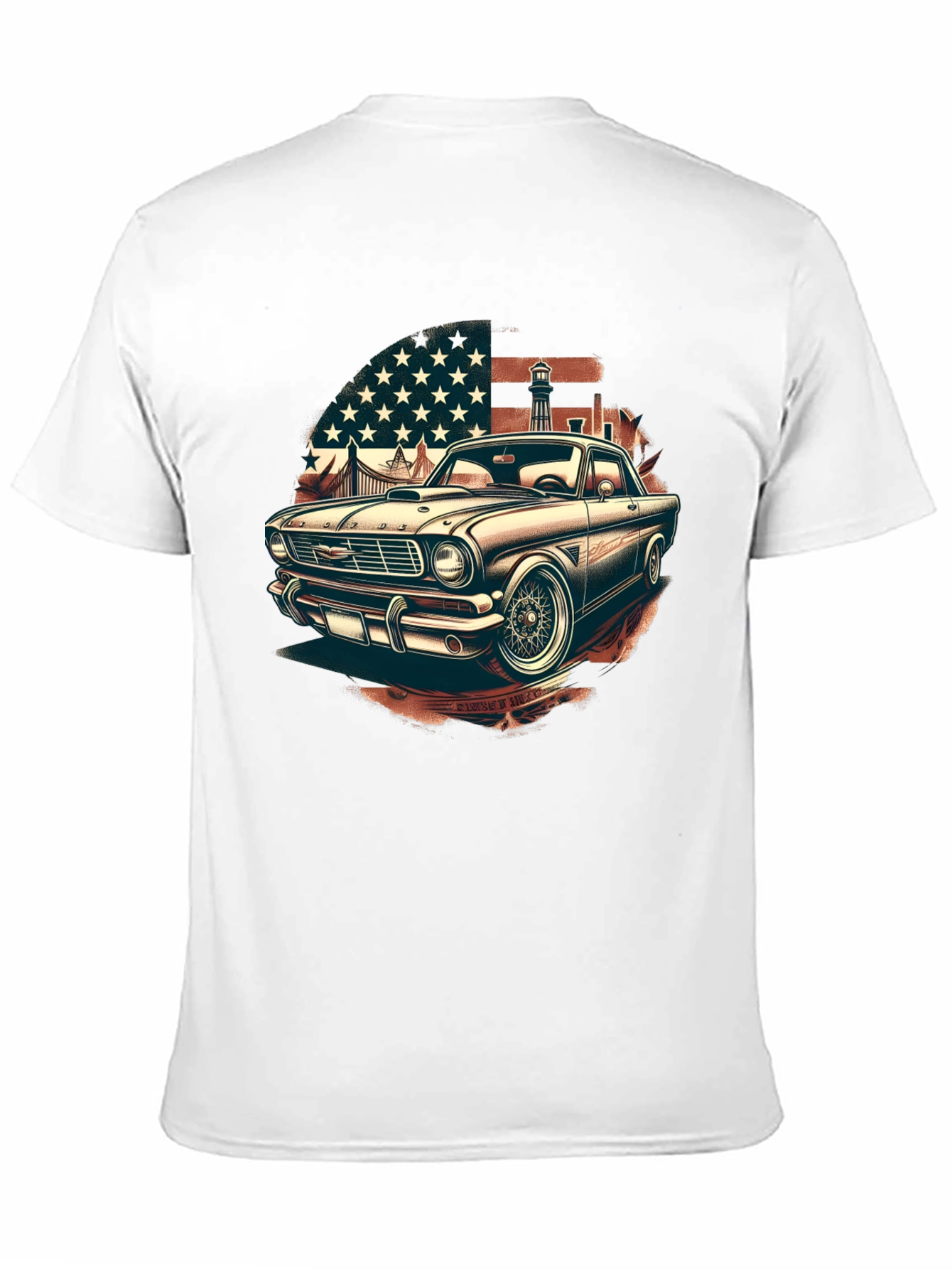 Retro American Classic Car T-Shirt
