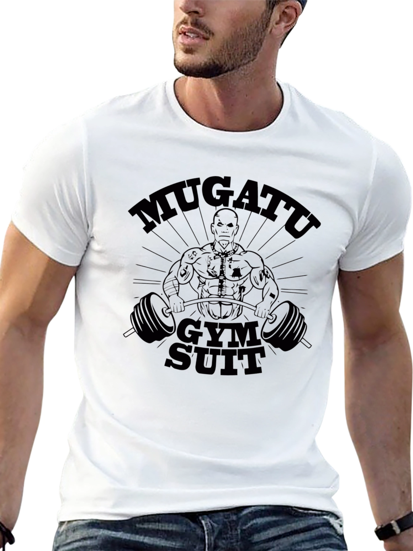 Mugatu Gym Suit Black T-Shirt