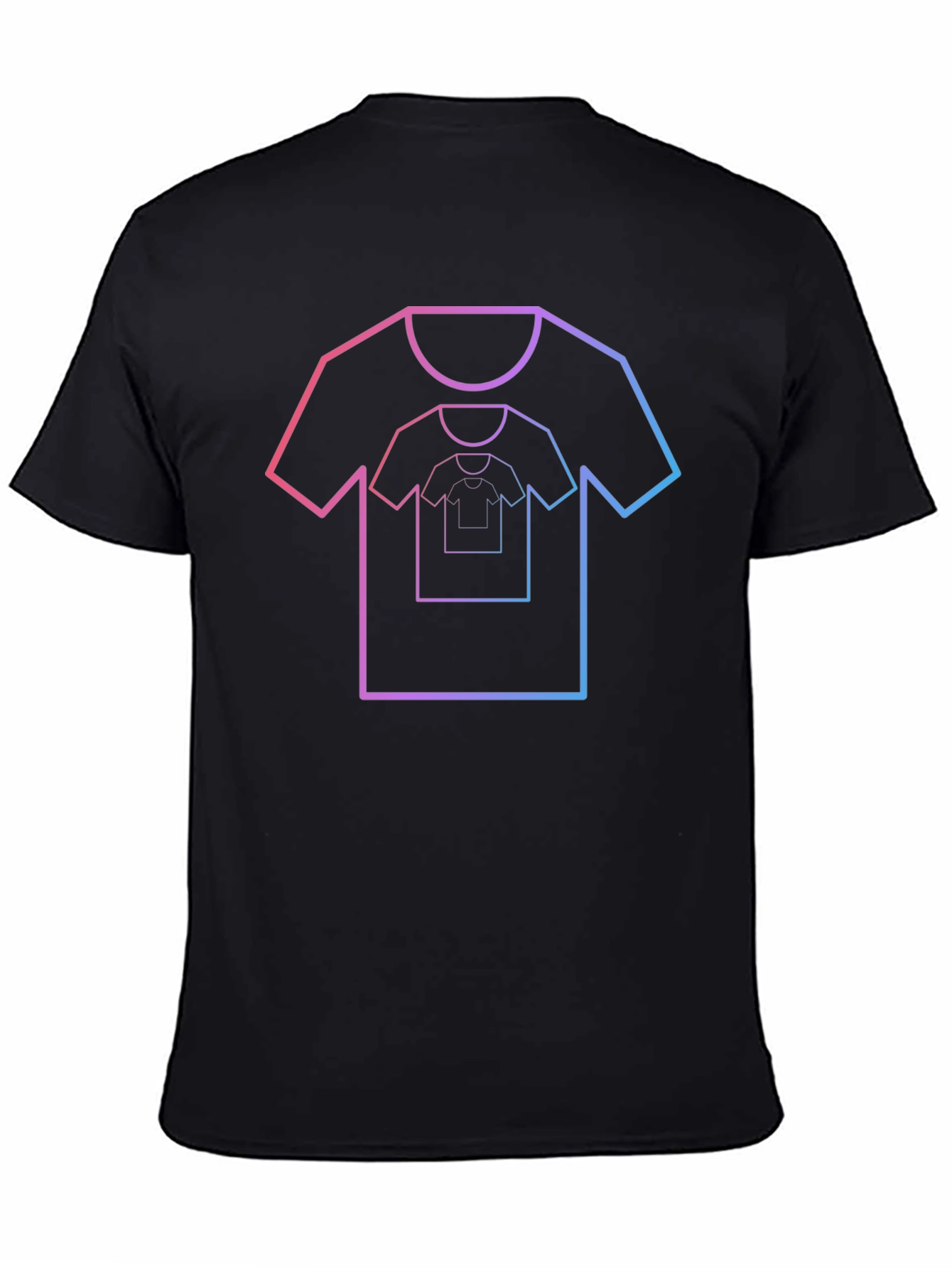 Gradient Outline Tee Shirt Inception