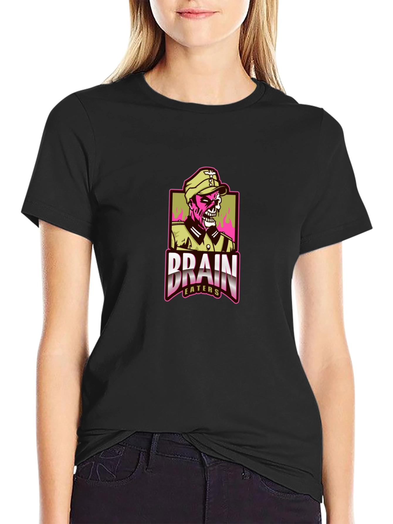 Brain Eaters Zombie Graphic T-Shirt