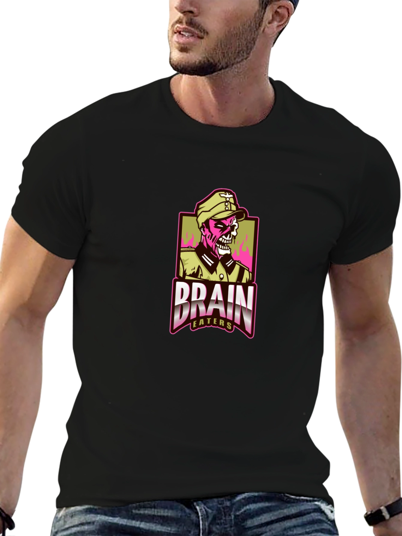 Brain Eaters Zombie Graphic T-Shirt