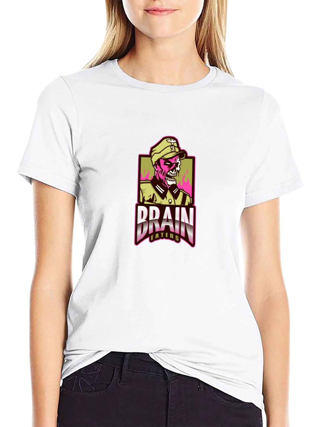 Brain Eaters Zombie Graphic T-Shirt