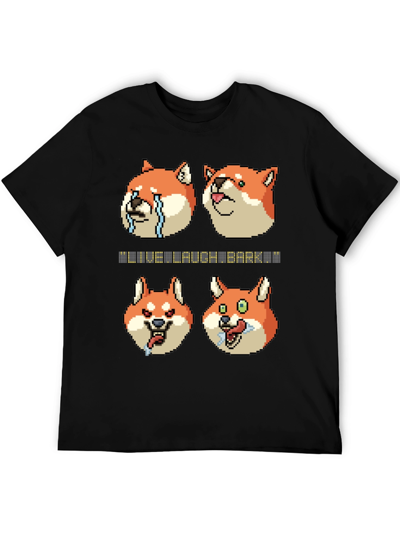 Live Laugh Bark Meme T-Shirt