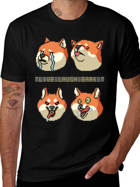 Live Laugh Bark Meme T-Shirt