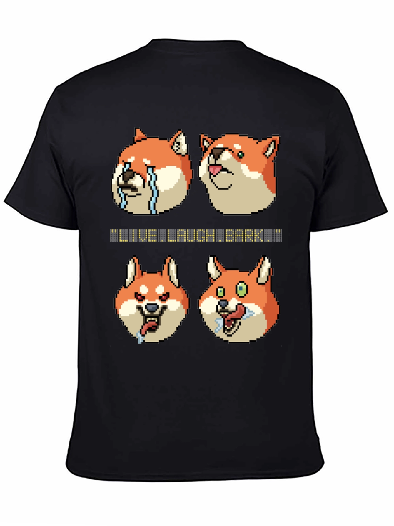 Live Laugh Bark Meme T-Shirt