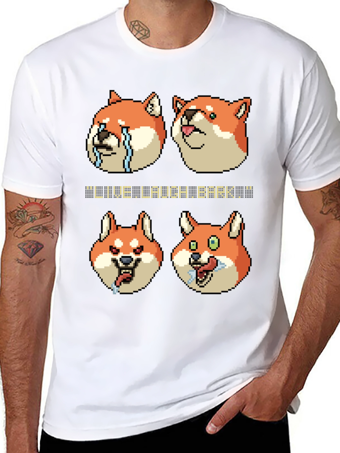 Live Laugh Bark Meme T-Shirt