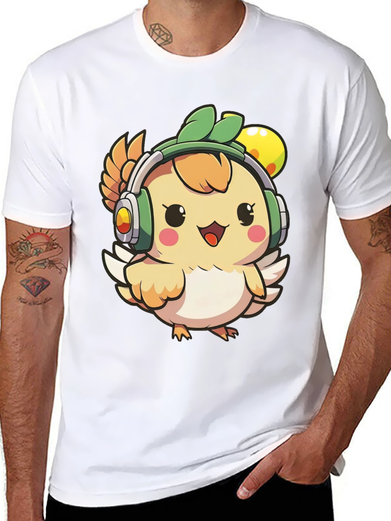Cute Cartoon Chicken T-Shirt
