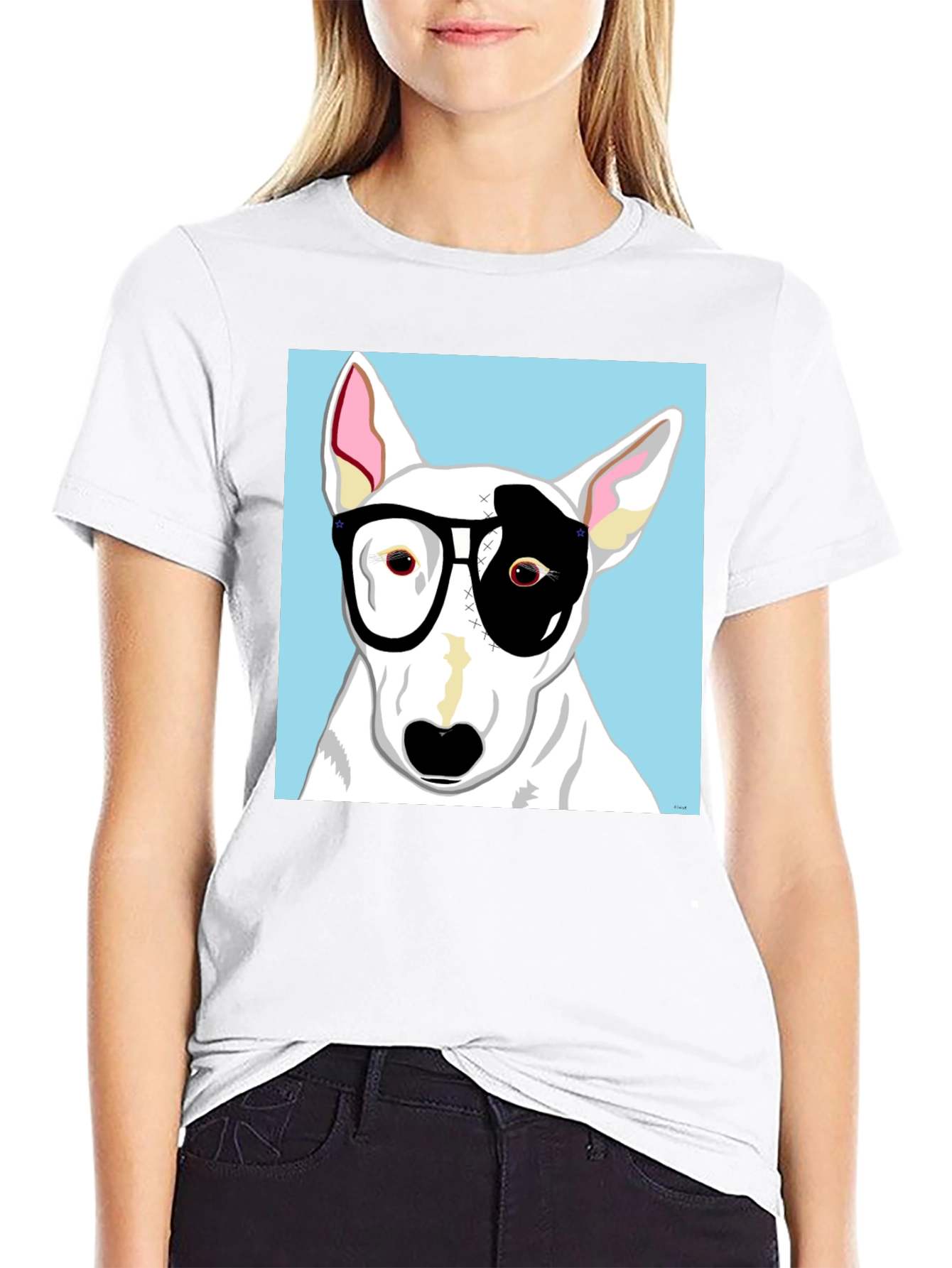 Dog with Glasses T-Shirt