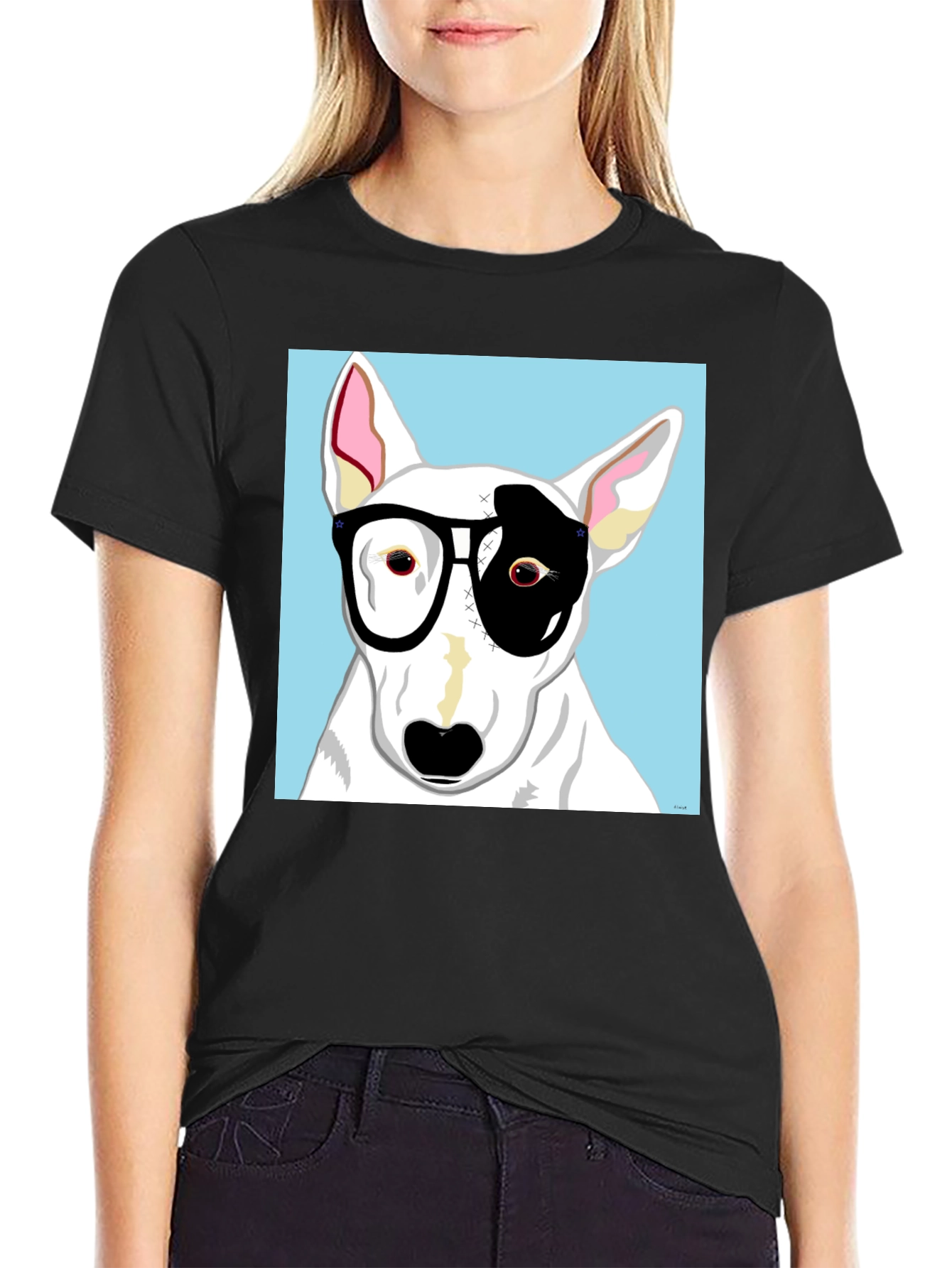 Dog with Glasses T-Shirt