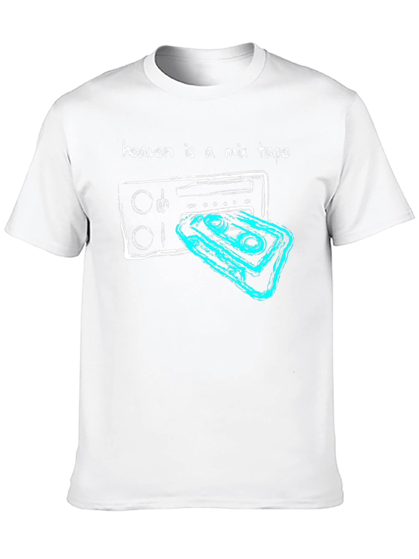 Heaven is a Mixtape Black T-Shirt