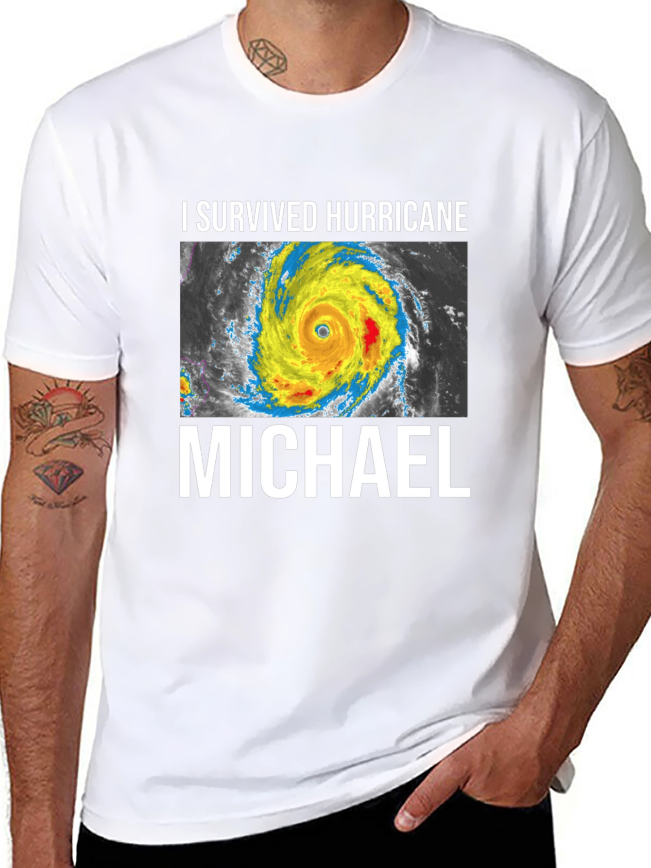 I Survived Hurricane Michael T-Shirt