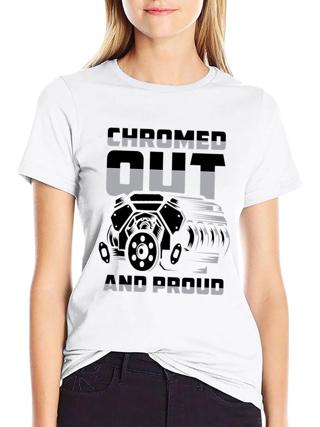 Chromed Out and Proud Graphic T-Shirt