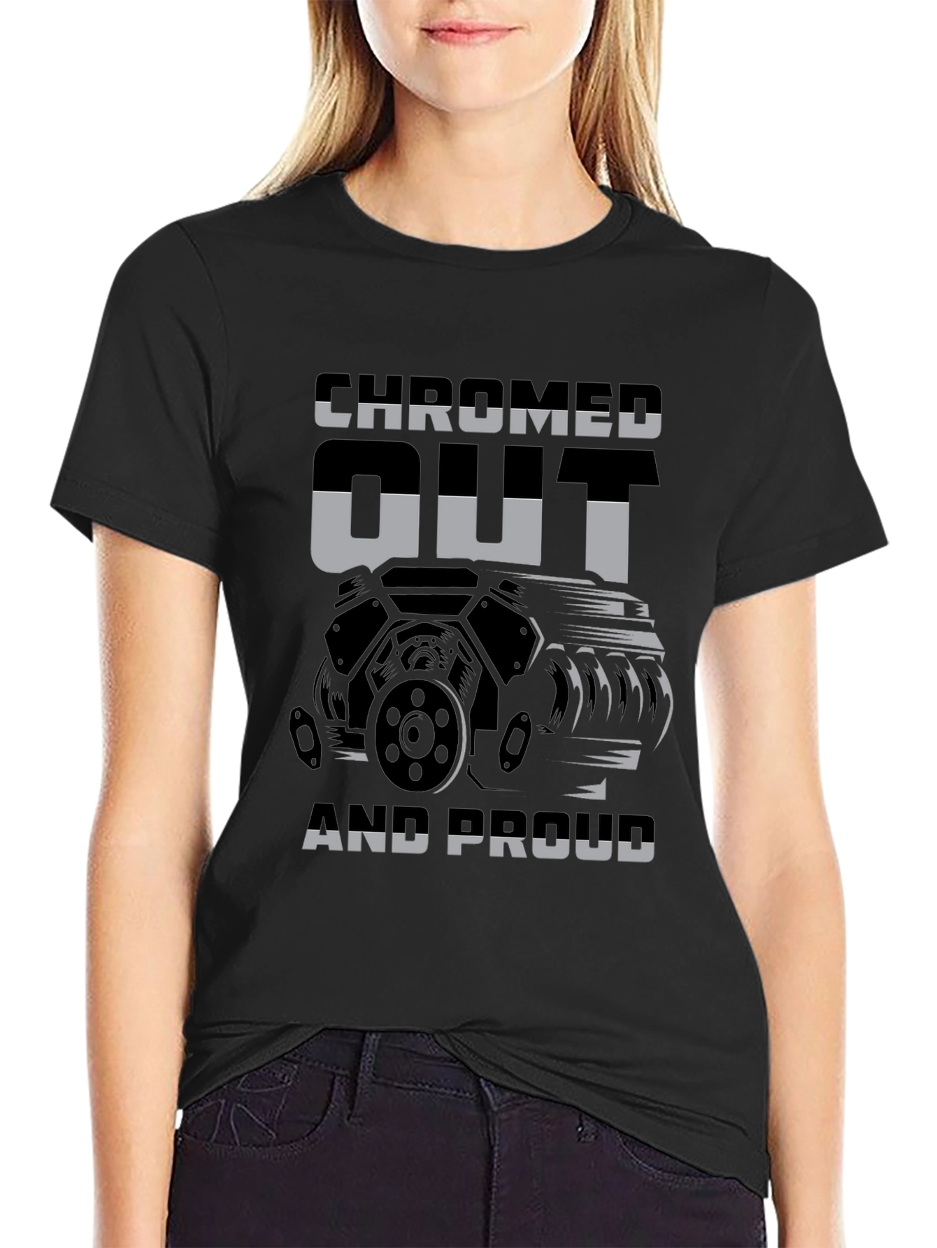 Chromed Out and Proud Graphic T-Shirt