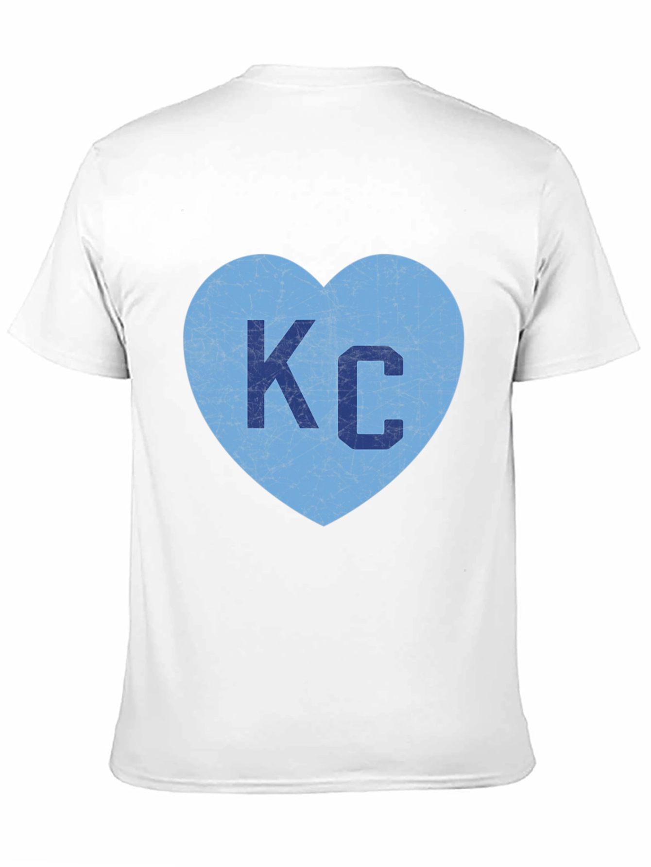 KC Heart Graphic Tee - Black Casual T-Shirt