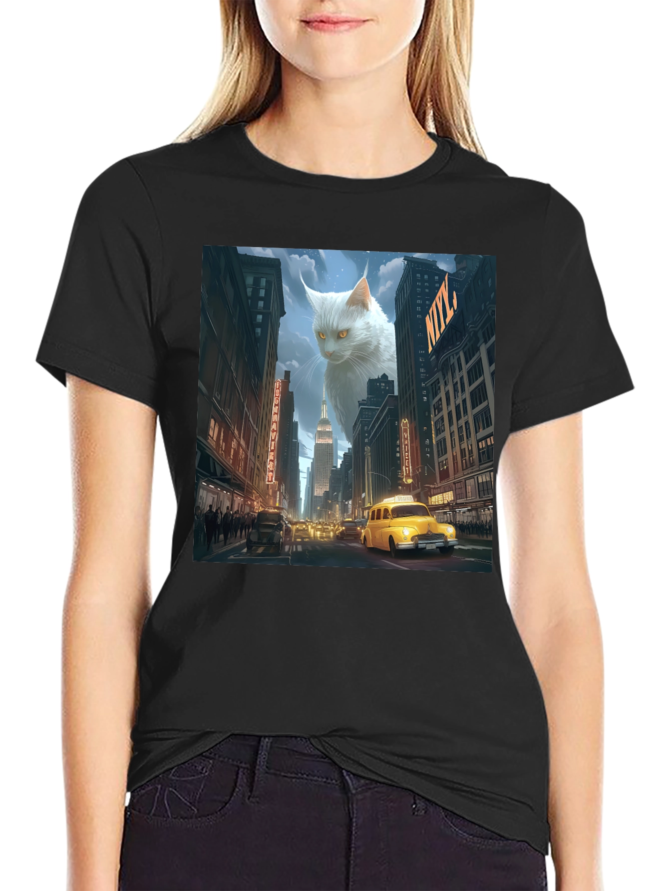 Catzilla T-Shirt - Giant Cat NYC