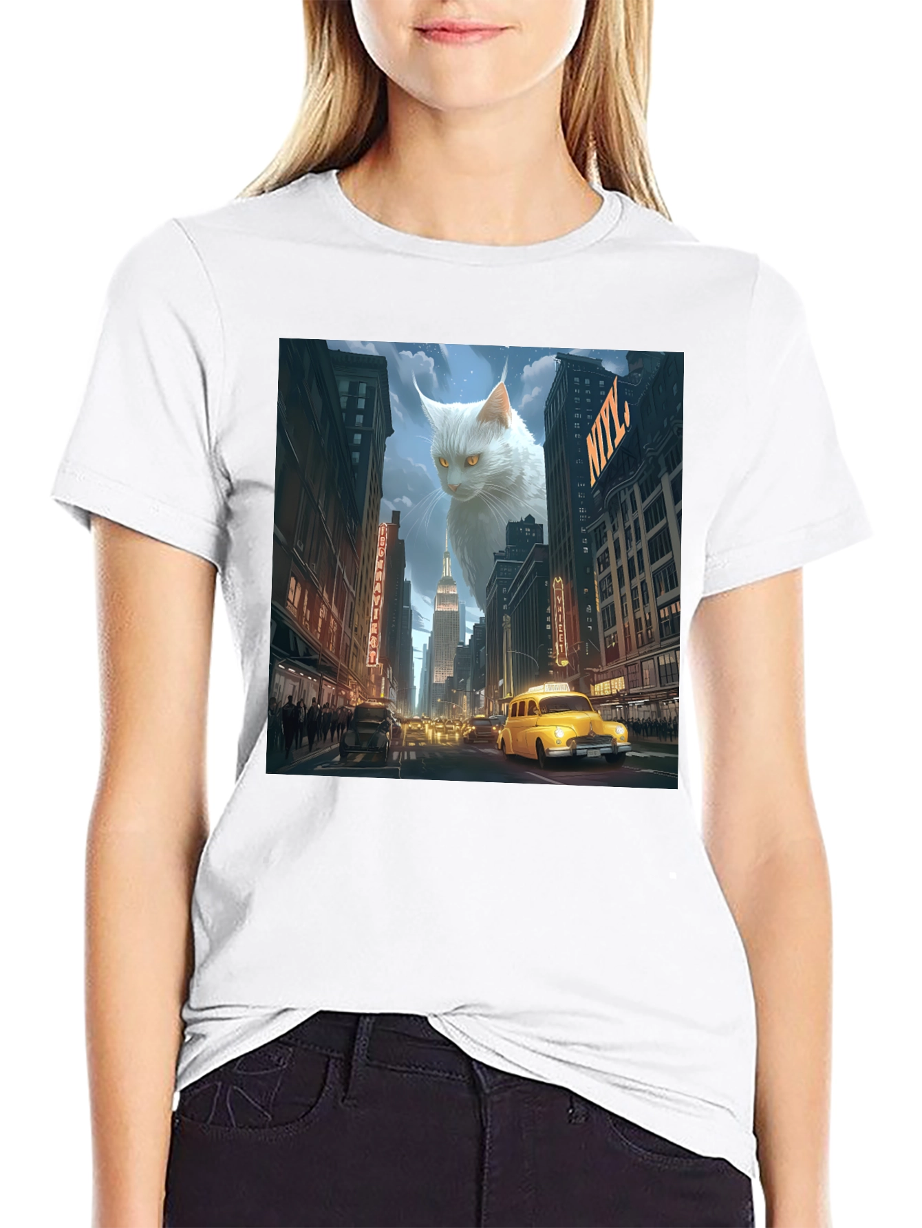 Catzilla T-Shirt - Giant Cat NYC