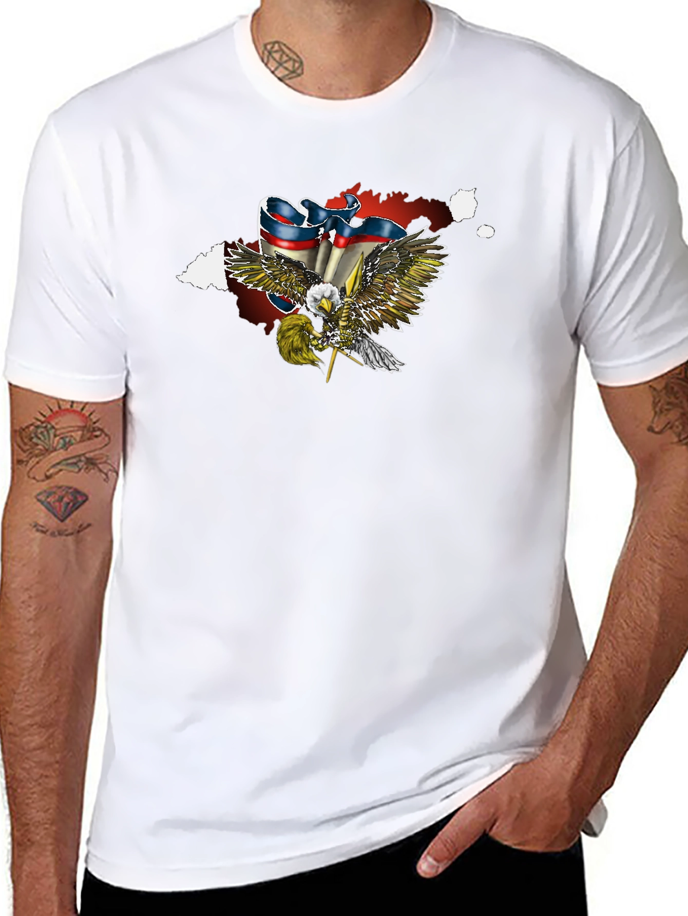 American Samoa Eagle Flag T-Shirt