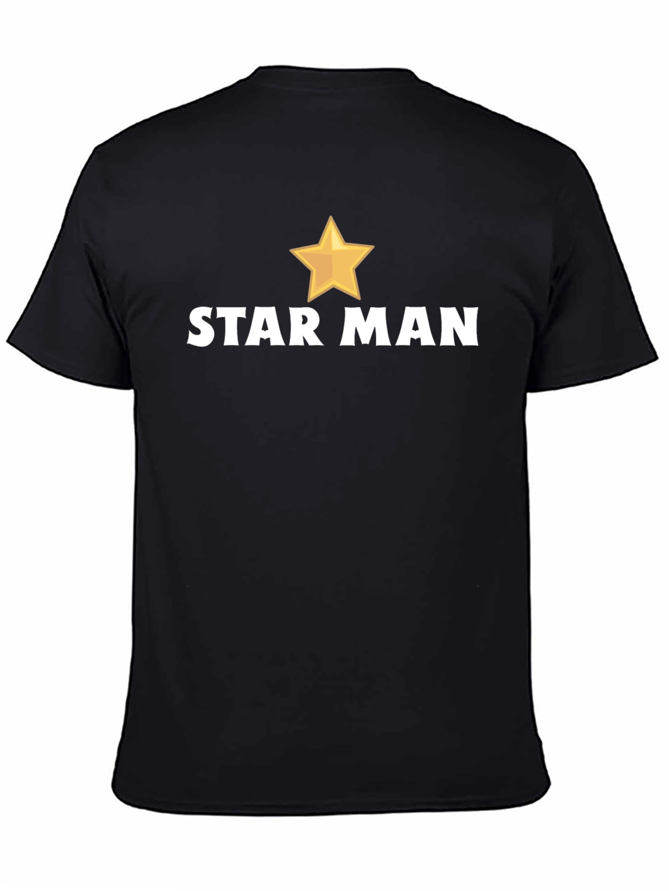 Star Man Graphic Tee - Soft Cotton Blend