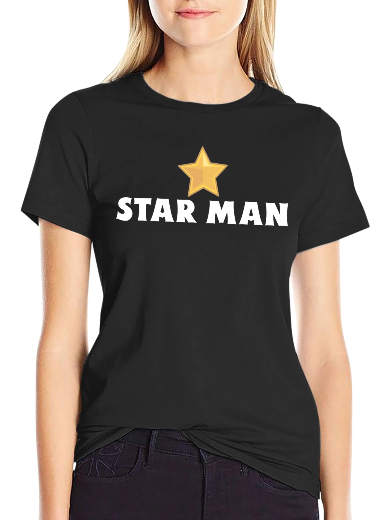 Star Man Graphic Tee - Soft Cotton Blend
